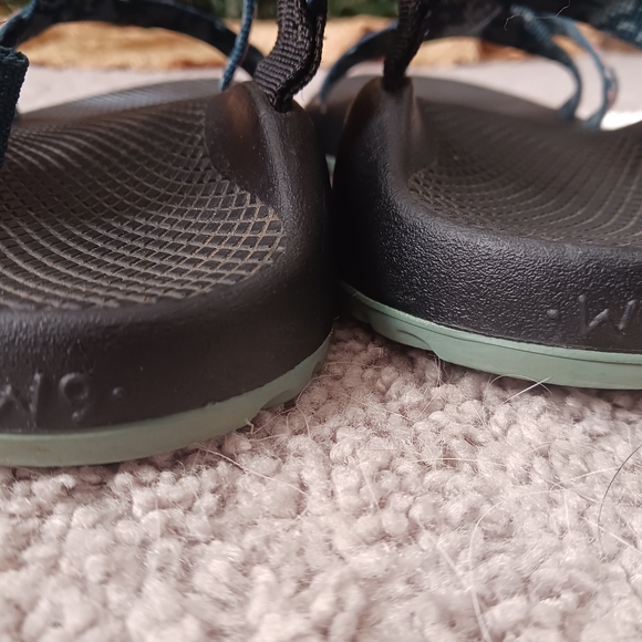 Chaco Z1 Classic Trellis Teal Black Athletic Sandals Shoes Women's - Picture 7 of 10